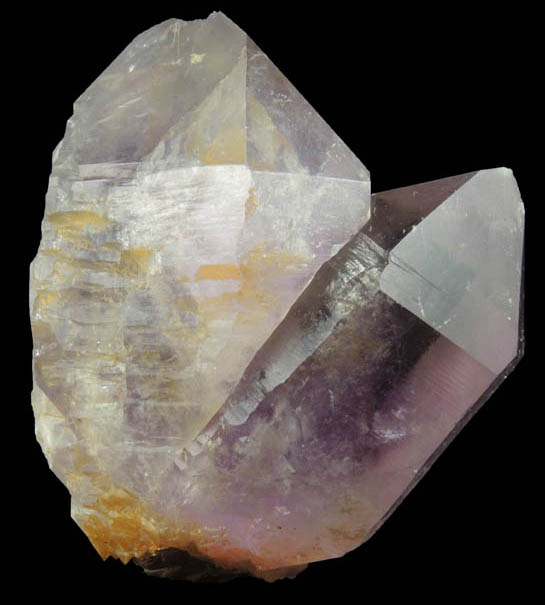 Quartz var. Amethyst Quartz from Intergalactic Pit, Deer Hill, Stowe, Oxford County, Maine