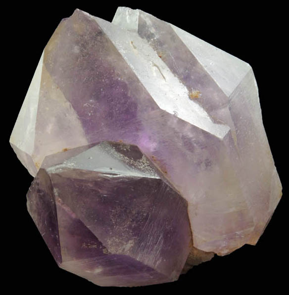 Quartz var. Amethyst Quartz from Intergalactic Pit, Deer Hill, Stowe, Oxford County, Maine