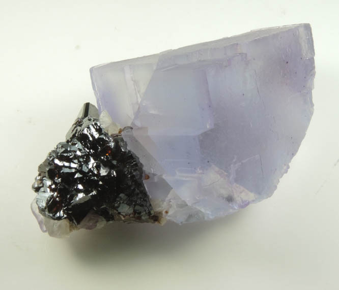 Fluorite with Sphalerite from Minerva #1 Mine, Cave-in-Rock District, Hardin County, Illinois