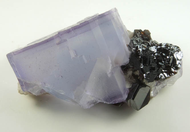 Fluorite with Sphalerite from Minerva #1 Mine, Cave-in-Rock District, Hardin County, Illinois