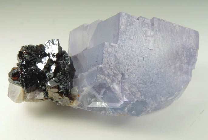 Fluorite with Sphalerite from Minerva #1 Mine, Cave-in-Rock District, Hardin County, Illinois