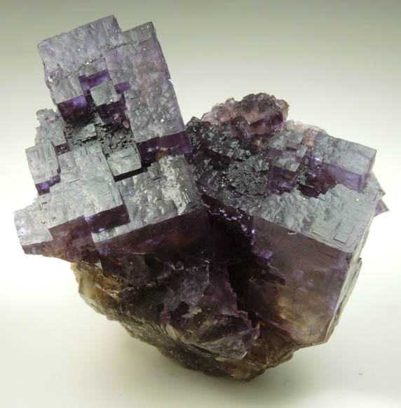 Fluorite with Chalcopyrite from Cave-in-Rock District, Hardin County, Illinois