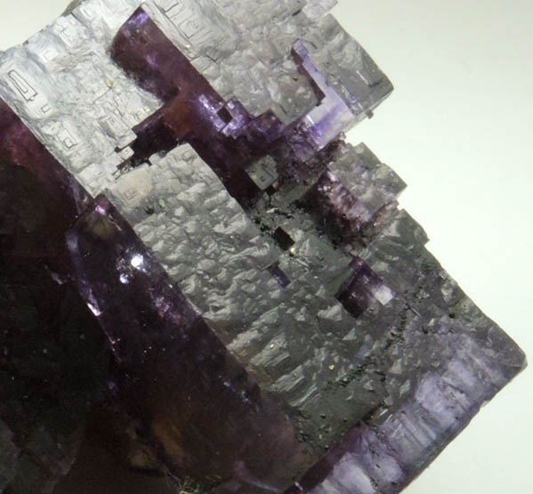 Fluorite with Chalcopyrite from Cave-in-Rock District, Hardin County, Illinois