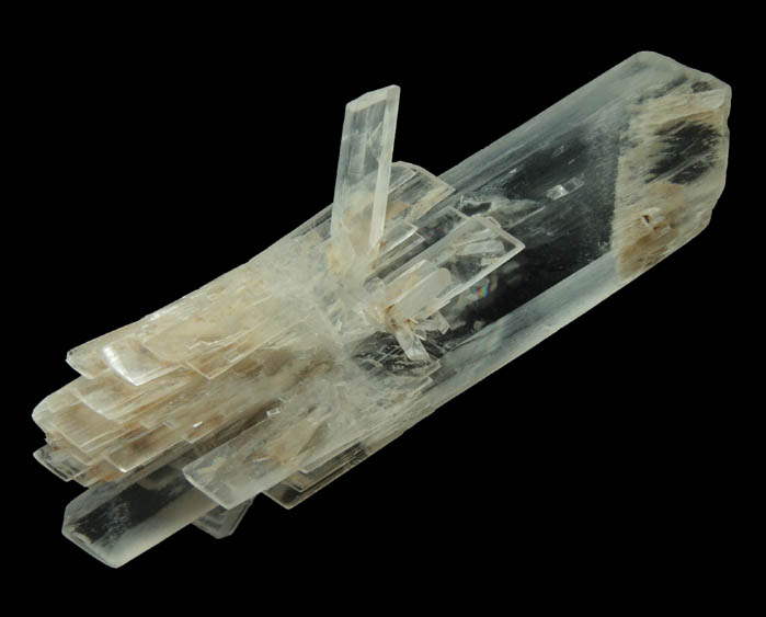 Gypsum var. Selenite from Angrevilliers, 37 km southwest of Paris, Essonne, France