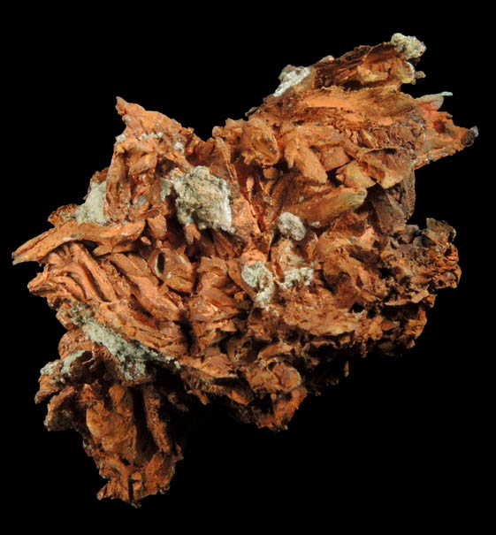 Copper (naturally crystallized native copper) from Osceola Mine, Keweenaw Peninsula Copper District, Houghton County, Michigan