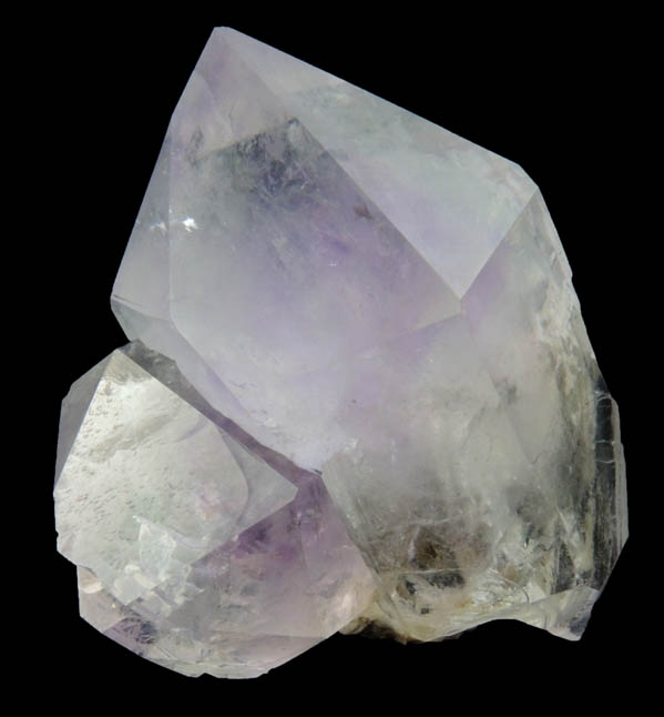 Quartz var. Amethyst from Simeone Quarry, Wrentham, Norfolk County, Massachusetts