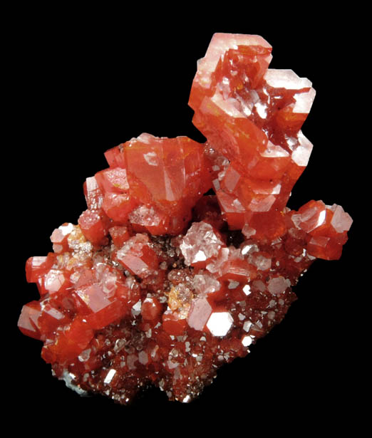 Vanadinite from North Geronimo Mine, La Paz County, Arizona