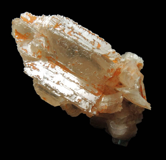Cerussite (twinned crystals) from Kintore Open Cut, Broken Hill, New South Wales, Australia