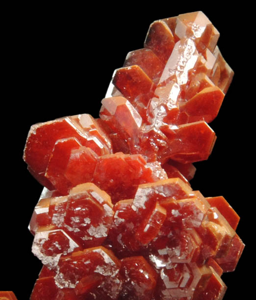 Vanadinite from Mibladen, Haute Moulouya Basin, Zeida-Aouli-Mibladen belt, Midelt Province, Morocco