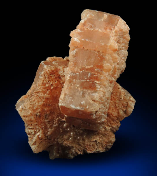 Aragonite (pseudo-hexagonal twinned crystals) from Clarendon, Donley County, Texas