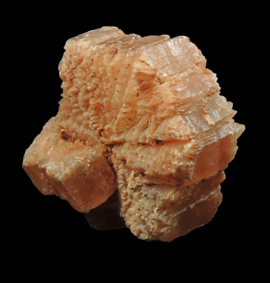 Aragonite (pseudo-hexagonal twinned crystals) from Clarendon, Donley County, Texas