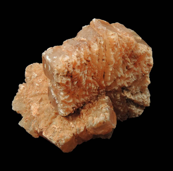 Aragonite (pseudo-hexagonal twinned crystals) from Clarendon, Donley County, Texas