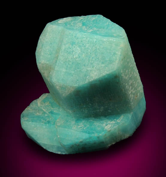 Microcline var. Amazonite from Crystal Peak area, 6.5 km northeast of Lake George, Park-Teller Counties, Colorado