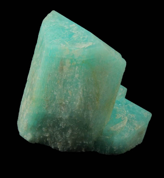 Microcline var. Amazonite from Crystal Peak area, 6.5 km northeast of Lake George, Park-Teller Counties, Colorado