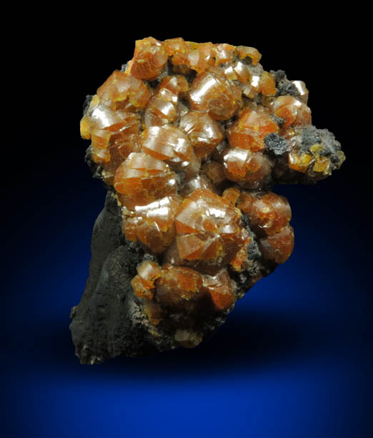 Mimetite var. Campylite from Drygill Mine, Caldbeck Fells, Cumberland, England