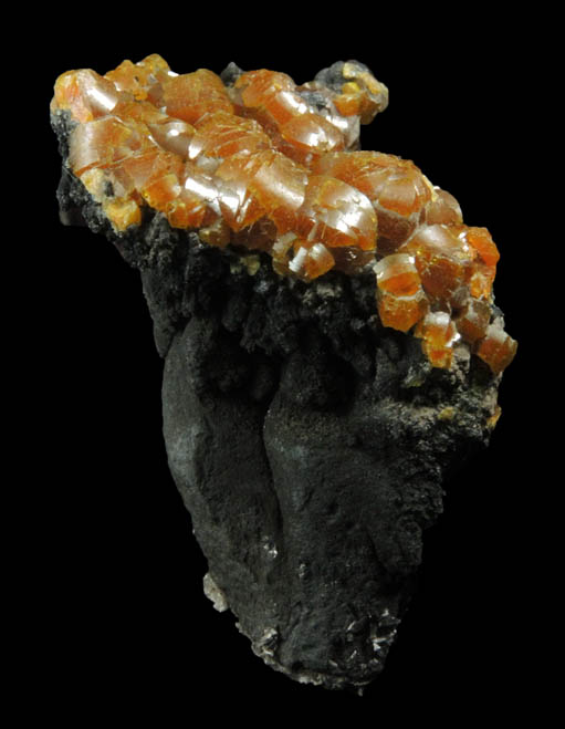 Mimetite var. Campylite from Drygill Mine, Caldbeck Fells, Cumberland, England