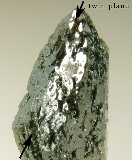 Titanite (twinned crystals) with Chlorite inclusions from Schiedergraben, Felbertal, Hohe Tauern, Salzburg, Austria