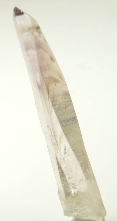 Quartz var. Amethyst Quartz with phantom-growth zones from Biedell Creek Quartz Prospects, Crystal Hill, 12.5 km northwest of La Garita, Saguache County, Colorado