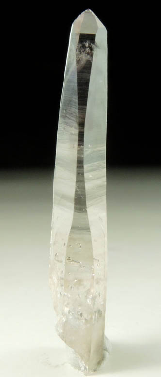 Quartz var. Amethyst Quartz with phantom-growth zones from Biedell Creek Quartz Prospects, Crystal Hill, 12.5 km northwest of La Garita, Saguache County, Colorado