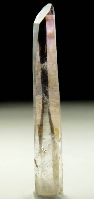 Quartz var. Amethyst Quartz with phantom-growth zones from Biedell Creek Quartz Prospects, Crystal Hill, 12.5 km northwest of La Garita, Saguache County, Colorado