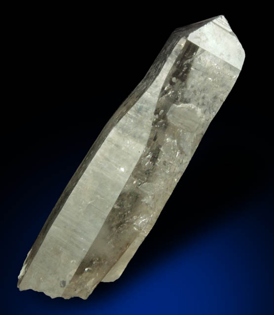 Quartz with negative crystal cavities and inclusions from Biedell Creek Quartz Prospects, Crystal Hill, 12.5 km northwest of La Garita, Saguache County, Colorado