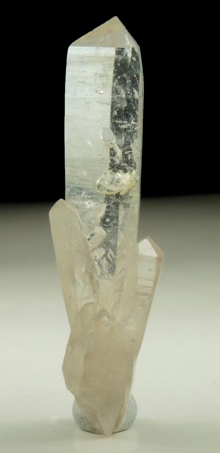 Quartz with negative crystal cavities and inclusions from Biedell Creek Quartz Prospects, Crystal Hill, 12.5 km northwest of La Garita, Saguache County, Colorado