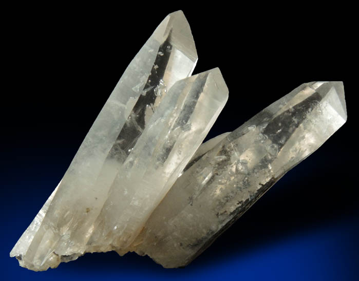 Quartz with negative crystal cavities and inclusions from Biedell Creek Quartz Prospects, Crystal Hill, 12.5 km northwest of La Garita, Saguache County, Colorado