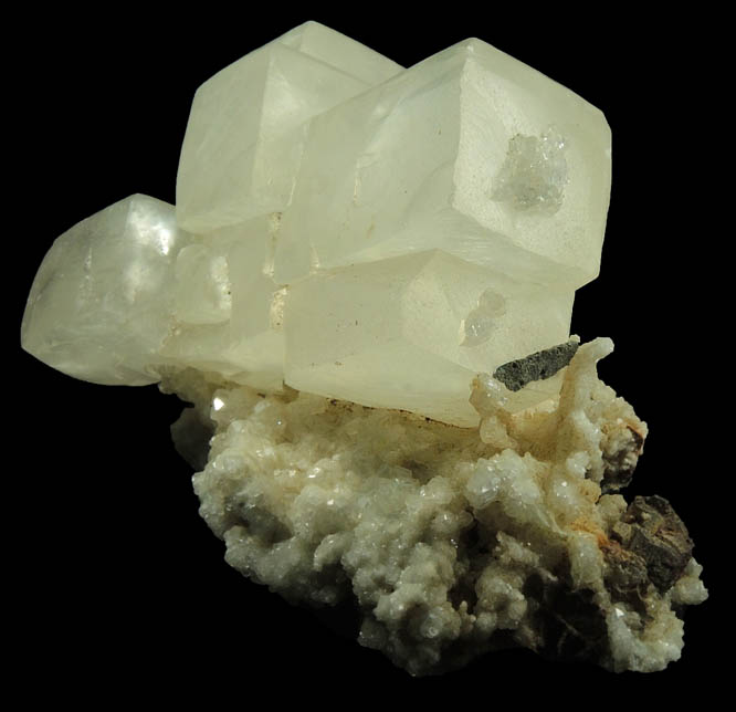 Calcite with Pyrrhotite from Dalnegorsk, Primorskiy Kray, Russia