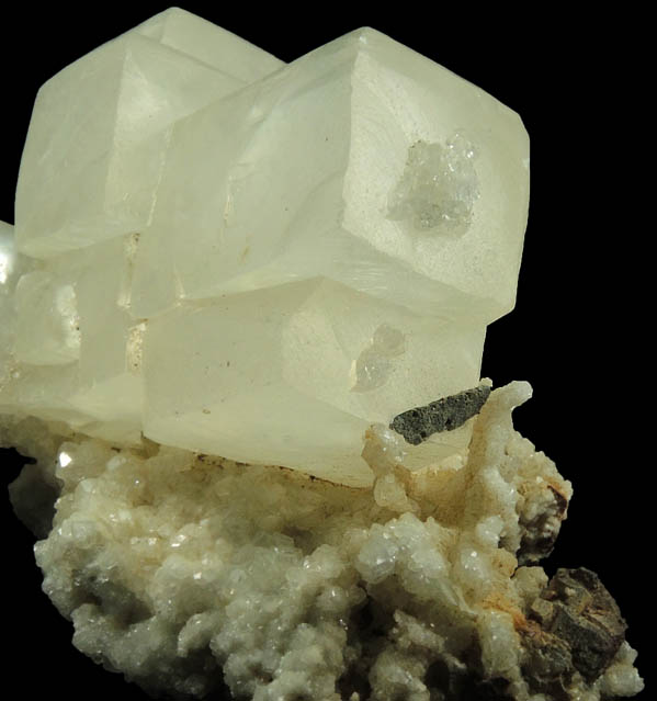 Calcite with Pyrrhotite from Dalnegorsk, Primorskiy Kray, Russia