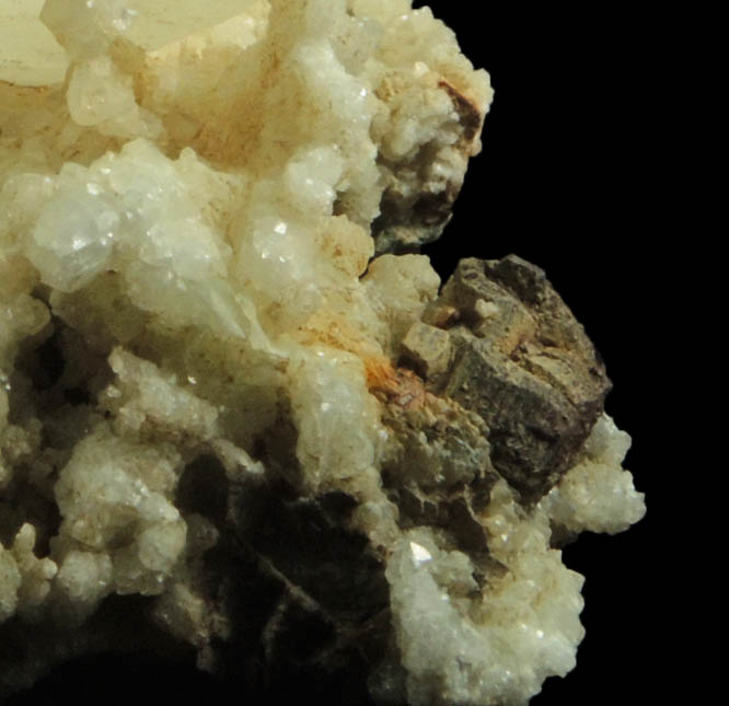 Calcite with Pyrrhotite from Dalnegorsk, Primorskiy Kray, Russia