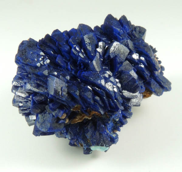 Azurite with minor Malachite from Hanover #2 Mine, Hanover District, Grant County, New Mexico