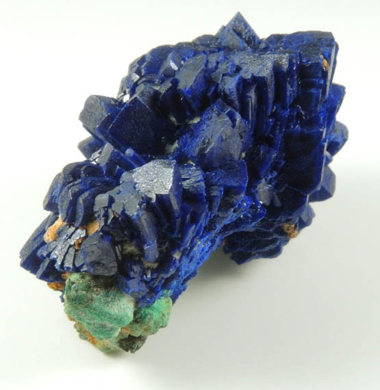 Azurite with minor Malachite from Hanover #2 Mine, Hanover District, Grant County, New Mexico