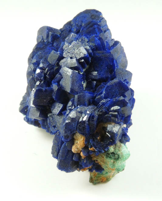 Azurite with minor Malachite from Hanover #2 Mine, Hanover District, Grant County, New Mexico