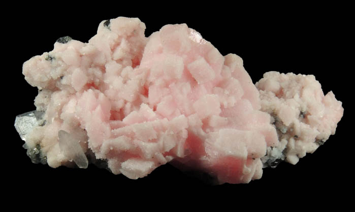 Rhodochrosite, Quartz, Sphalerite from Sunnyside Mine, Eureka District, San Juan County, Colorado