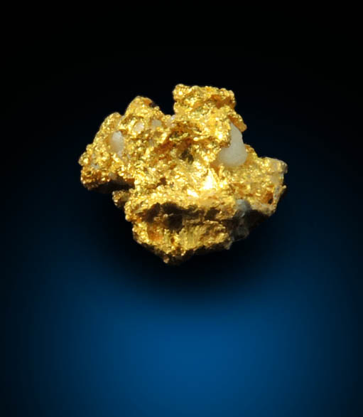 Gold with Quartz from Castlemaine Diggings, Victoria, Australia