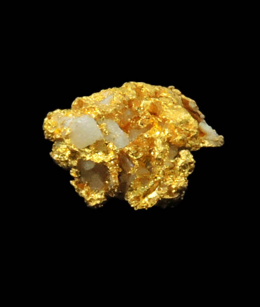 Gold with Quartz from Castlemaine Diggings, Victoria, Australia