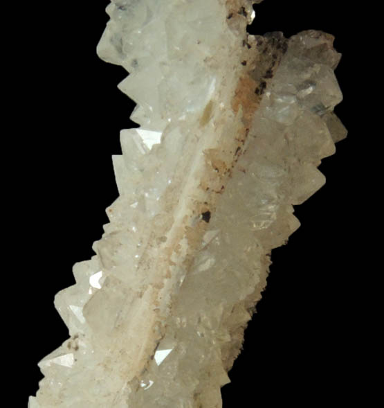 Quartz pseudomorphs after Anhydrite from O and G Industries Southbury Quarry, Southbury, New Haven County, Connecticut