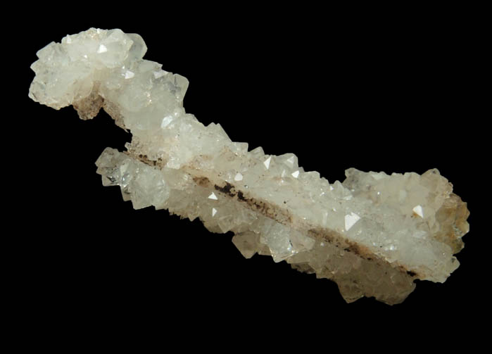 Quartz pseudomorphs after Anhydrite from O and G Industries Southbury Quarry, Southbury, New Haven County, Connecticut