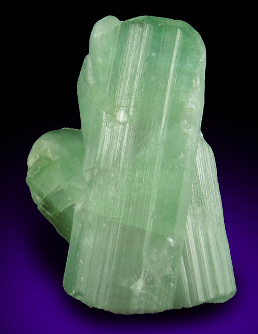 Elbaite Tourmaline from Dunton Quarry, Plumbago Mountain, Hall's Ridge, Newry, Oxford County, Maine