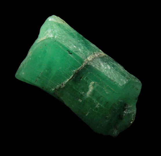 Beryl var. Emerald (healed crystal) from Carnaiba District, Bahia, Brazil