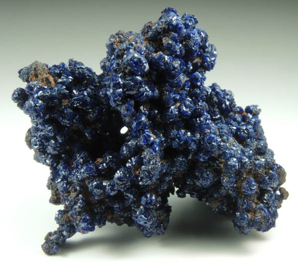 Azurite from Morenci Mine, 4750' level, Lone Star Area, Clifton District, Greenlee County, Arizona