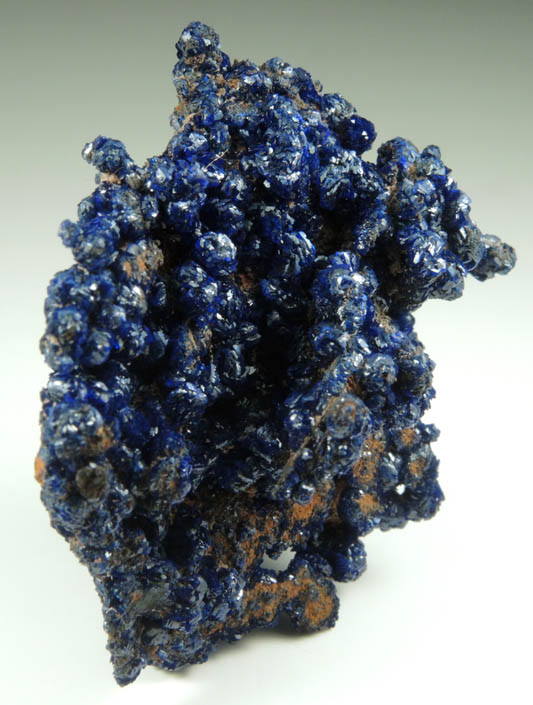 Azurite from Morenci Mine, 4750' level, Lone Star Area, Clifton District, Greenlee County, Arizona