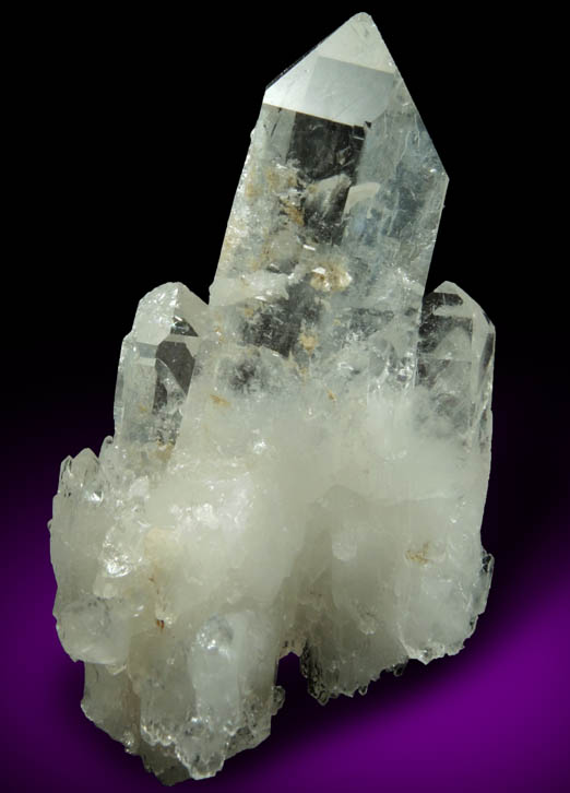 Quartz with Rutile inclusions from Enterprise Road Prospect, near Boice Hill, Rhinebeck, Dutchess County, New York