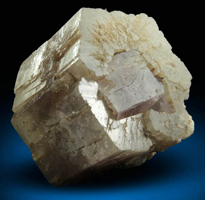 Aragonite (pseudohexagonal crystals) from Molina de Aragn, Guadalajara, Castilla-Leon, Spain (Type Locality for Aragonite)