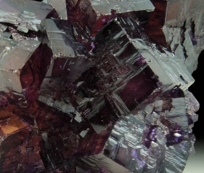 Fluorite from Denton Mine, Harris Creek District, Hardin County, Illinois