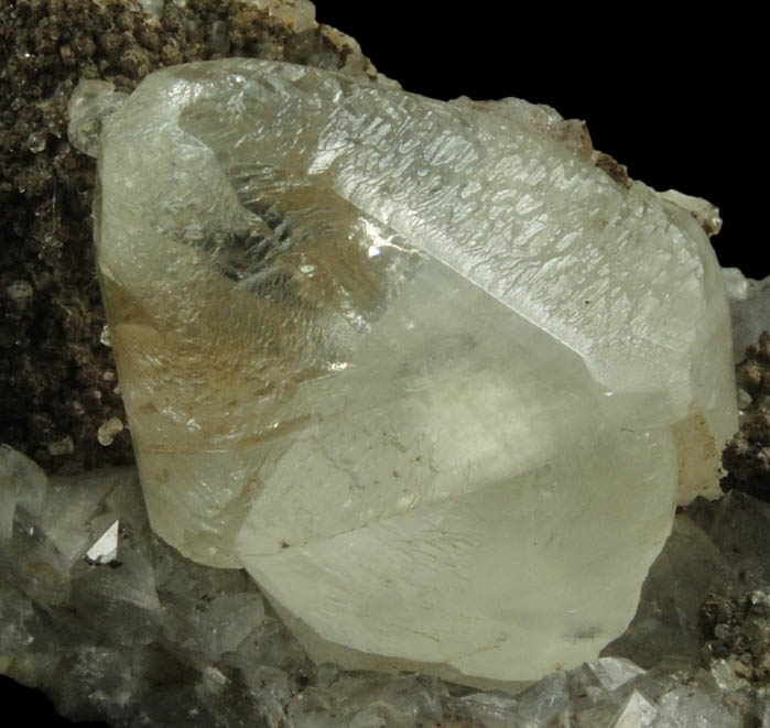 Calcite (twinned crystals) from Millington Quarry, Bernards Township, Somerset County, New Jersey