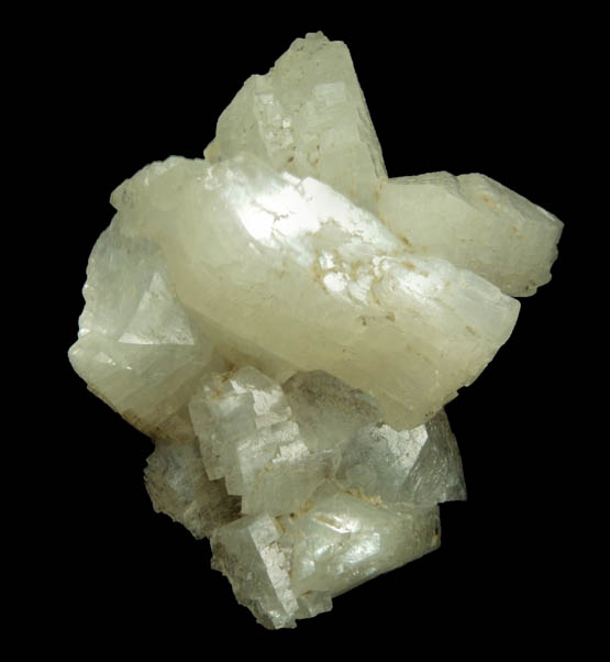 Heulandite from Upper New Street Quarry, Paterson, Passaic County, New Jersey