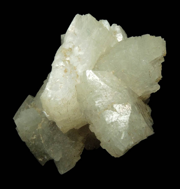 Heulandite from Upper New Street Quarry, Paterson, Passaic County, New Jersey