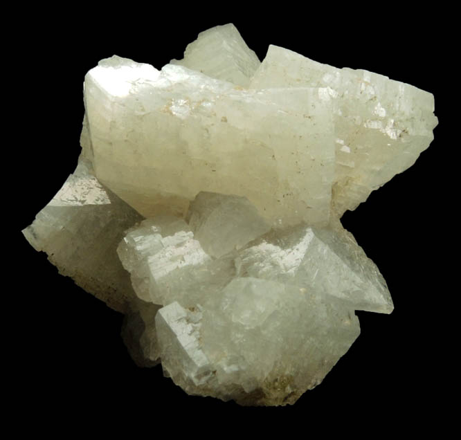 Heulandite from Upper New Street Quarry, Paterson, Passaic County, New Jersey