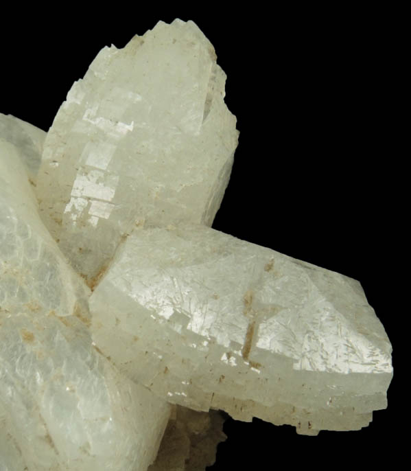 Heulandite from Upper New Street Quarry, Paterson, Passaic County, New Jersey